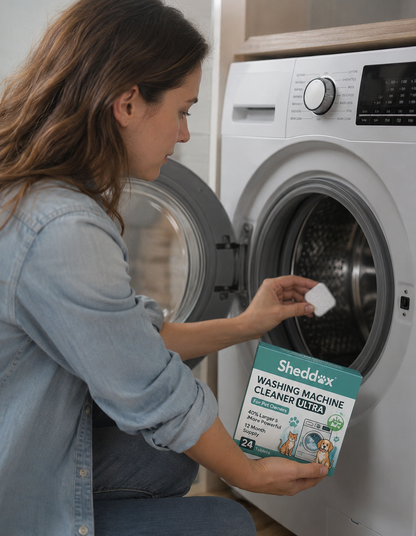 Sheddox™ - Pet Hair & Odor Washing Machine Descaler, 24 Tablets 2.0