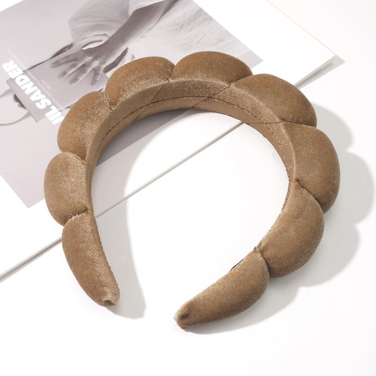 Spa Headband for Washing Face Makeup Skincare Soft Sponge Hair Band | Comfortable & Non-Slip | Headband for Beauty Routines | Ideal Gifts for Women