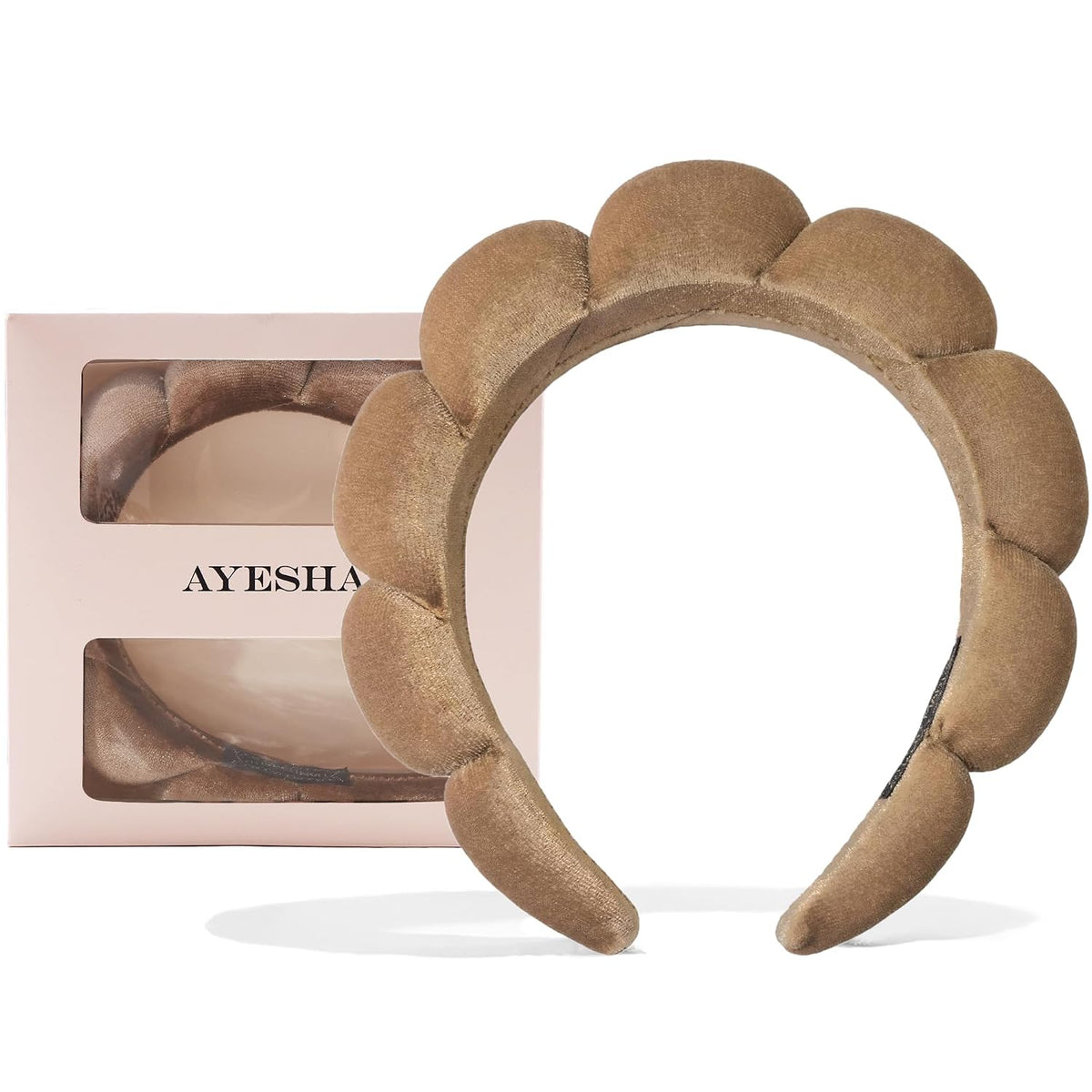 Spa Headband for Washing Face Makeup Skincare Soft Sponge Hair Band | Comfortable & Non-Slip | Headband for Beauty Routines | Ideal Gifts for Women